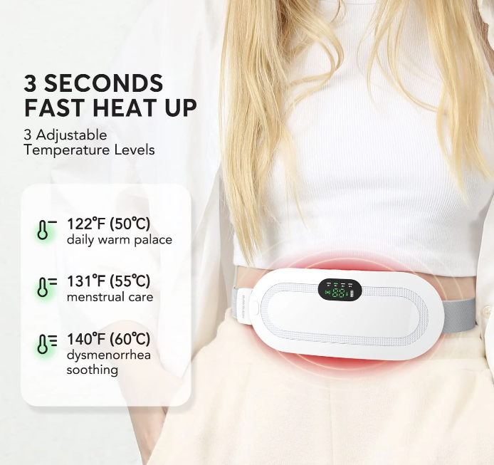 Portable Heating Pad for Period Comfort