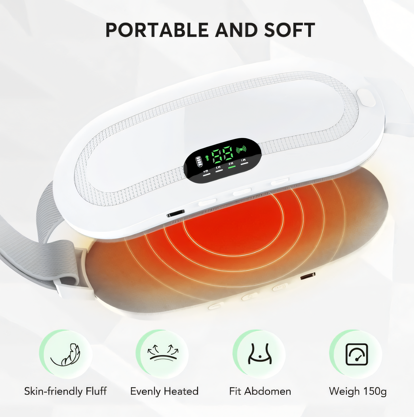 Portable Heating Pad for Period Comfort